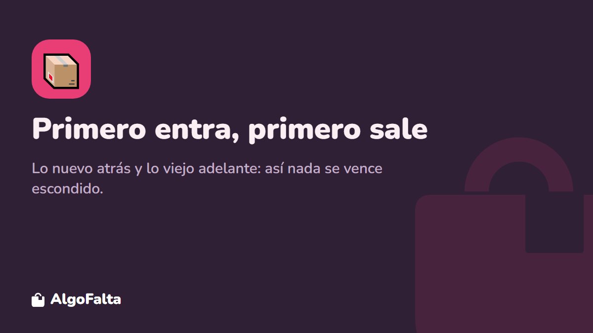 Consejo para organizar la despensa